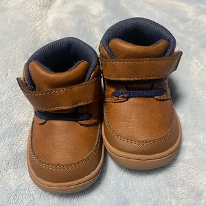 Stride Rite Brown Baby Walker Shoes